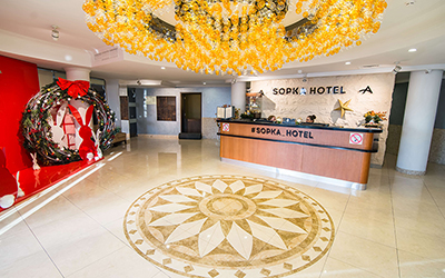 Piastrelle in marmo SOPKA Hotel, Russia